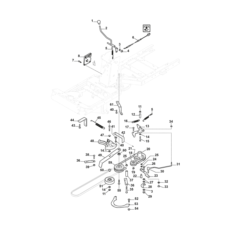 Stiga Park 320 (PW 2F6120641-ST1 [2020]) Parts Diagram, PTO_0