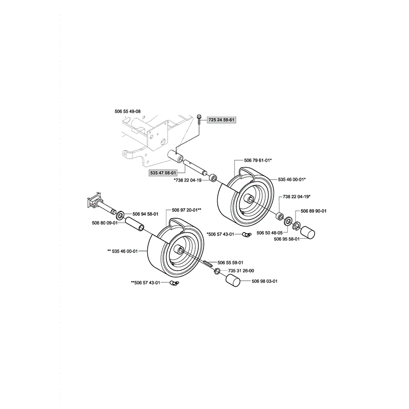 Husqvarna  Rider Pro 15 (2004) Parts Diagram, Page 15