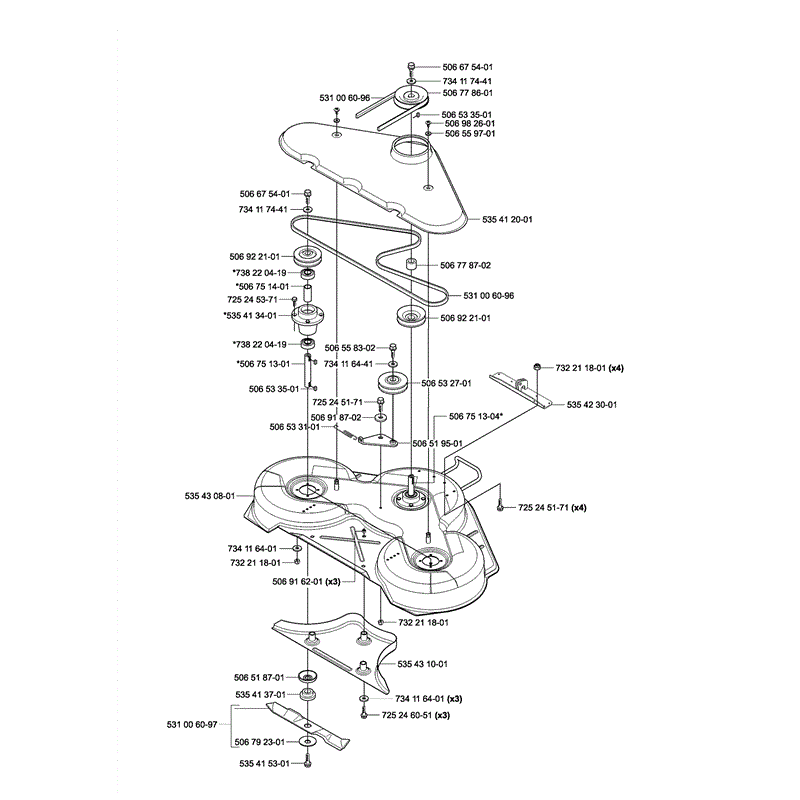 Husqvarna  Rider Pro 15 (2004) Parts Diagram, Page 22