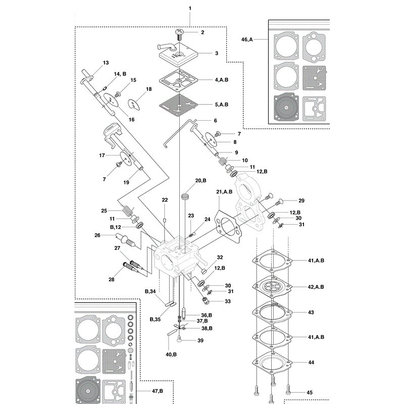 Husqvarna  K750 (2009) Parts Diagram, Page 13