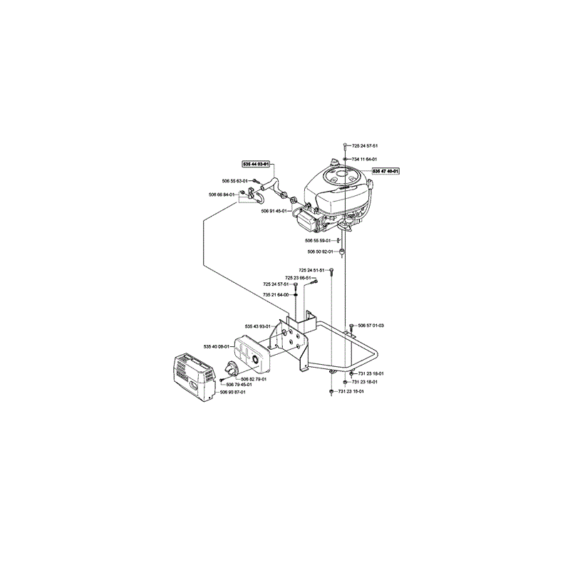 Husqvarna  Rider 13C (2004) Parts Diagram, Page 7