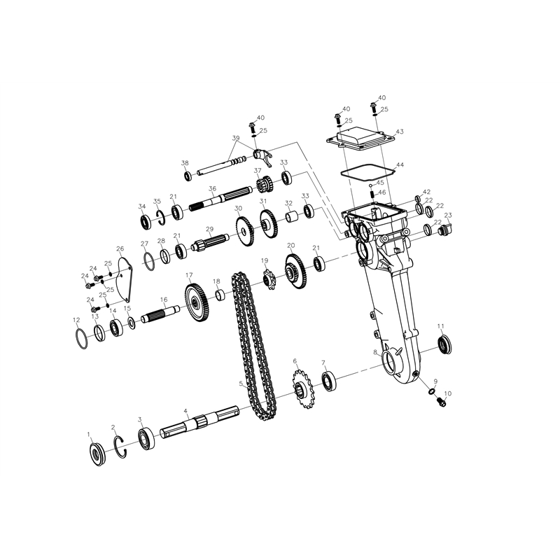 Bertolini 204 (K800 HC) (204 (K800 HC)) Parts Diagram, 2)