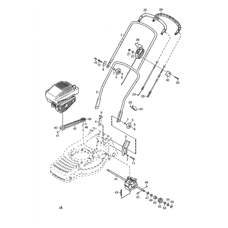Mountfield M4HP (01-2003) Parts Diagram, Page 2