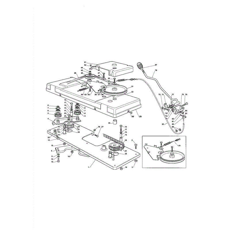 Mountfield 1440H Lawn Tractor (01-2004) Parts Diagram, Page 10
