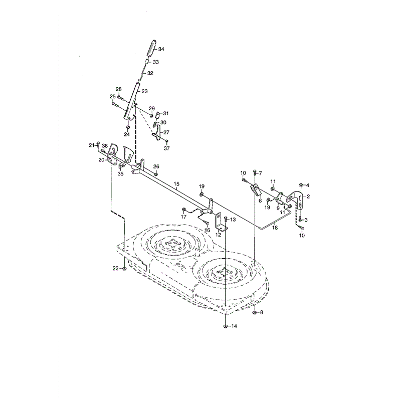 Mountfield 2105M Lawn Tractor (01-2004) Parts Diagram, Page 11