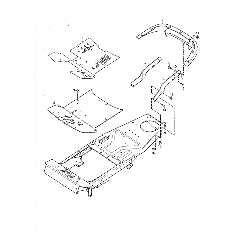 Mountfield 2105M Lawn Tractor (01-2004) Parts Diagram, Page 8