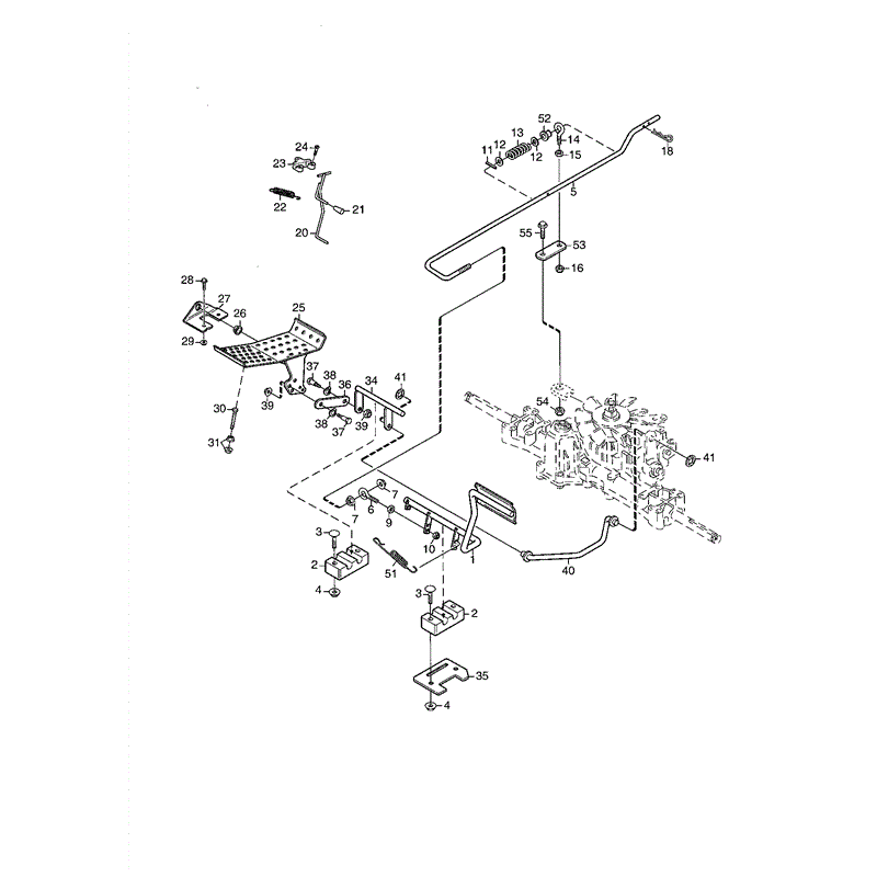 Mountfield 2125H Lawn Tractor (01-2004) Parts Diagram, Page 1