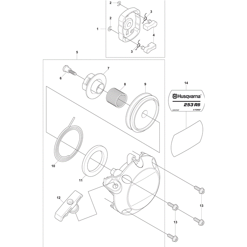Husqvarna  553RBX (2012) Parts Diagram, Page 9