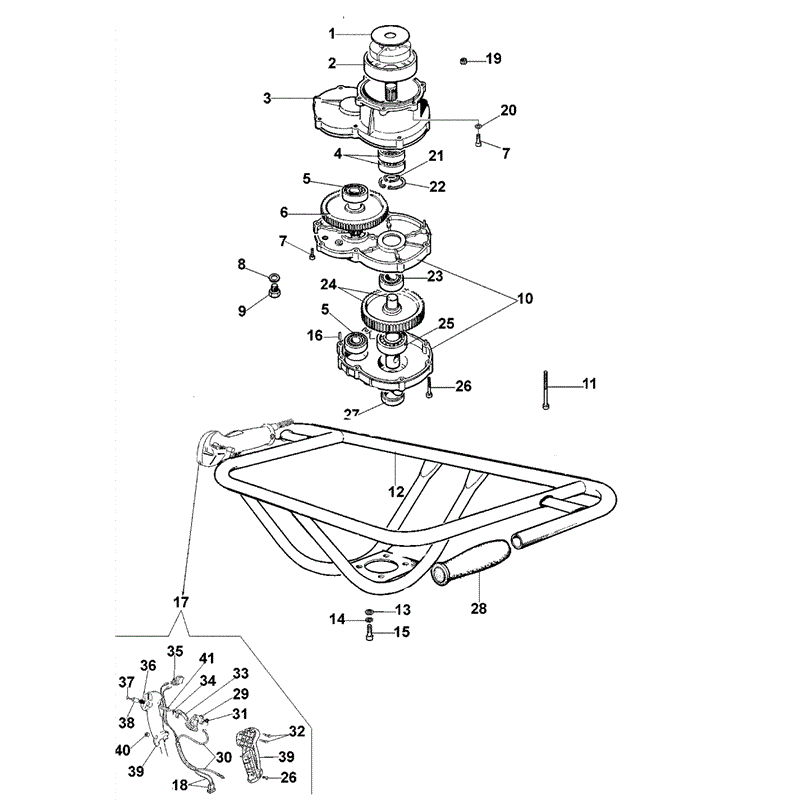 Efco TR1551 (2011) Parts Diagram, Page 3