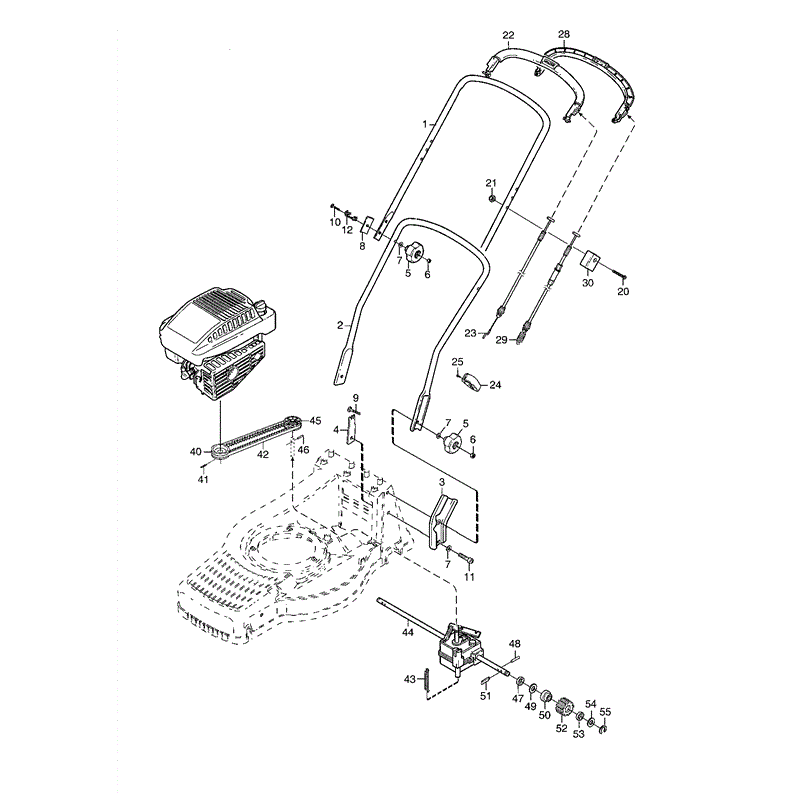 Mountfield M4SP (01-2004) Parts Diagram, Page 2
