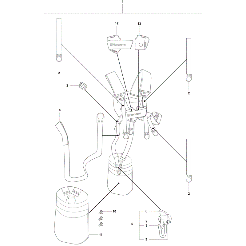 Husqvarna  345R (2008) Parts Diagram, Page 24