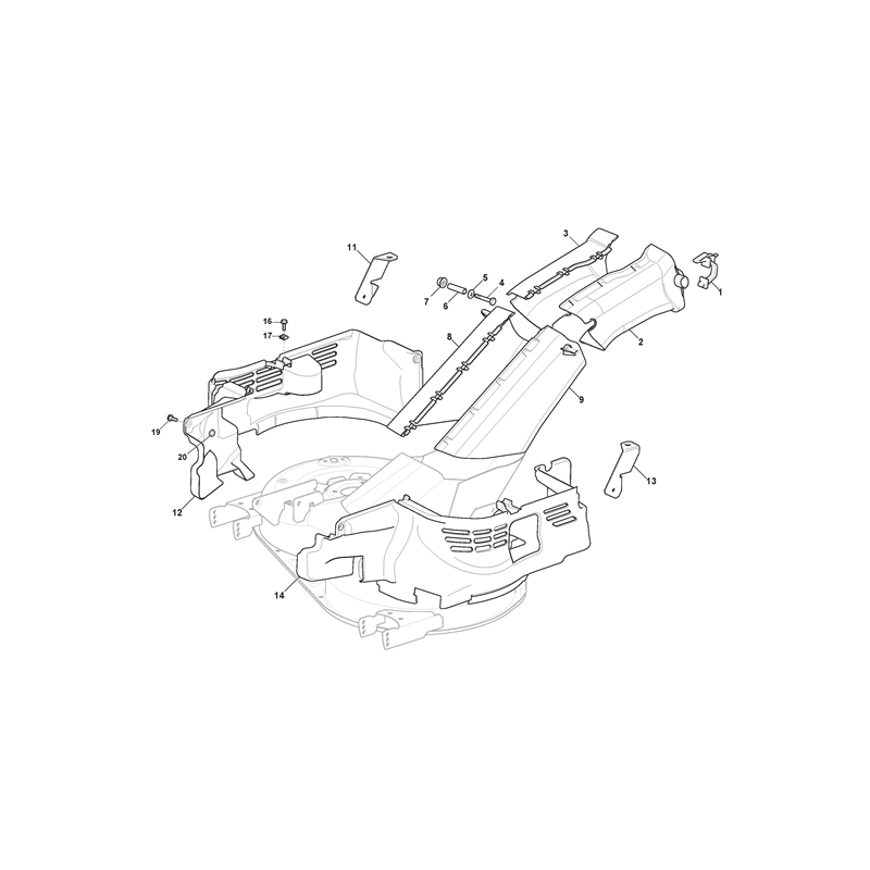 Mountfield MTF 1430 M Lawn Tractor (2T2010483-MTF [2019-2022]) Parts Diagram, Belt Protections