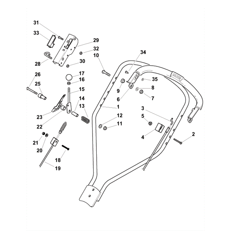 Mountfield Multiclip500PD (2010) Parts Diagram, Page 5