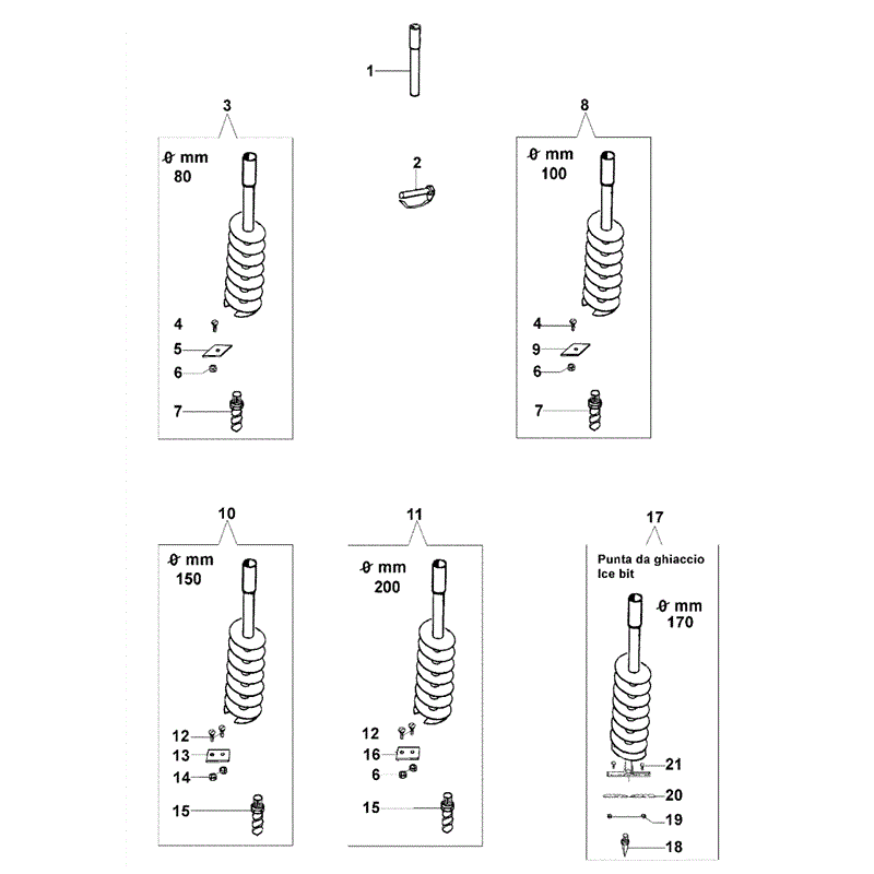 Efco TR1551 (2011) Parts Diagram, Page 4