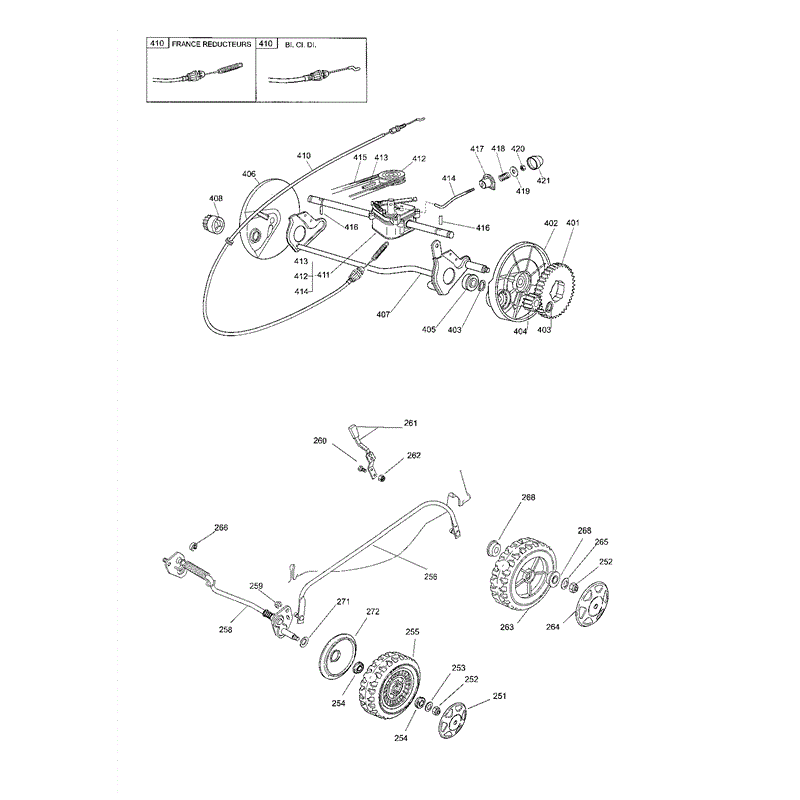 Mountfield SP530 (01-2005) Parts Diagram, Page 2