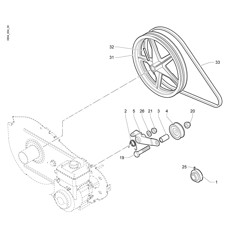 Bertolini 221 (221) Parts Diagram, Gears