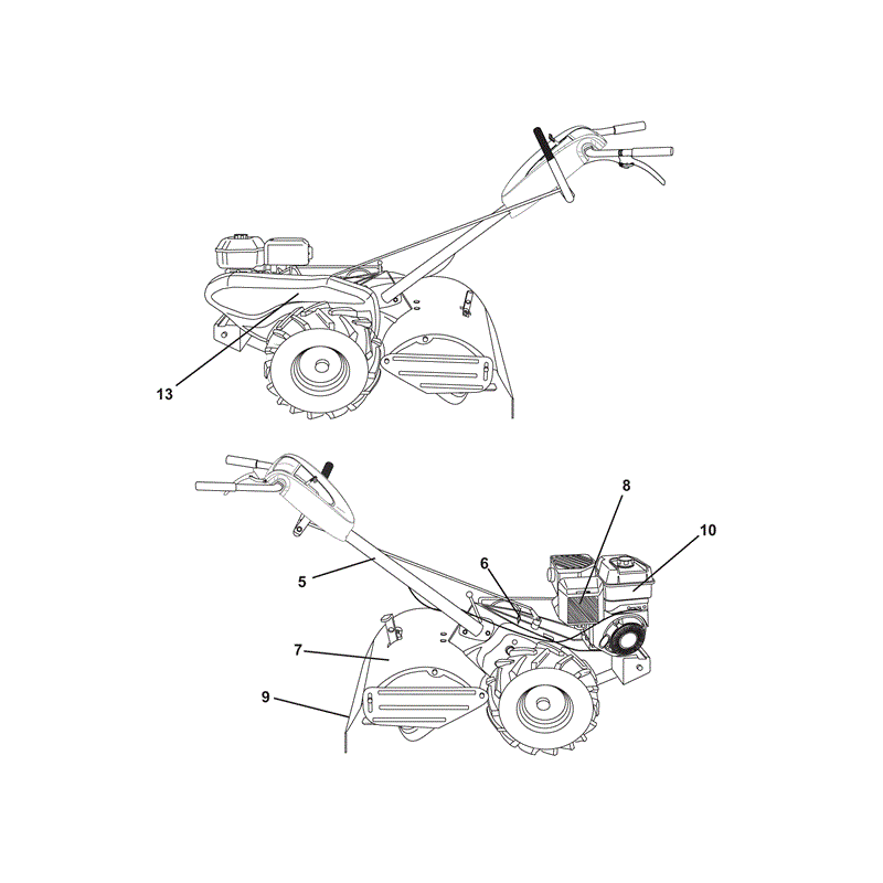 McCulloch MRT6 (96091002101 (2011)) Parts Diagram, Page 7