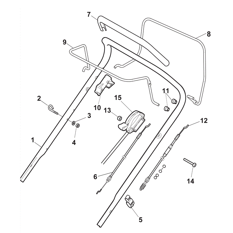 Mountfield Multiclip500PD (2011) Parts Diagram, Page 5