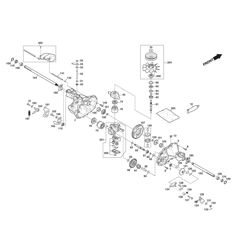 Mountfield R27H Ride-on (2T0072486-MC [2018-2019]) Parts Diagram, 16X1