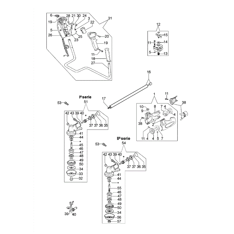 Efco STARK-3800T (2011) Parts Diagram, Page 4