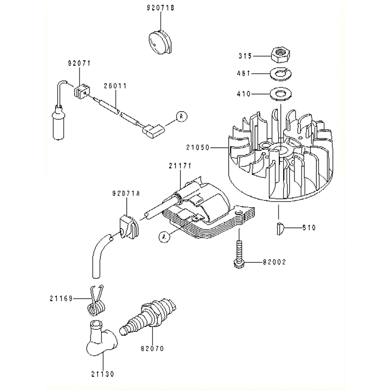 Kawasaki KHS750A  (HB750A-AS50) Parts Diagram, ELECTRIC-EQUIPMENT