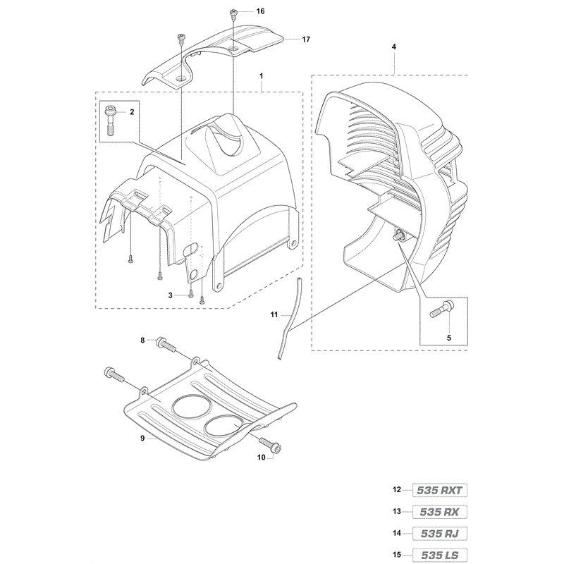 Husqvarna  535RX (2011) Parts Diagram, Page 10