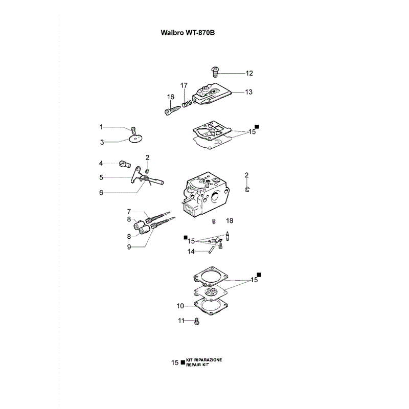 Efco STARK-3800T (2010) Parts Diagram, Page 5