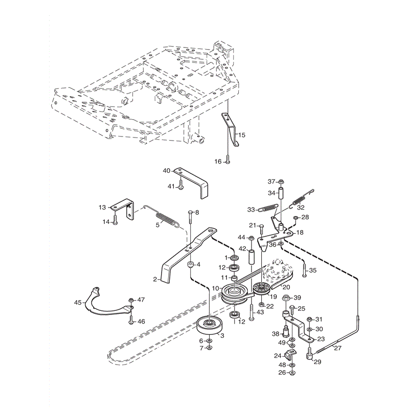 Stiga Compact 14 (2010) Parts Diagram, Page 13