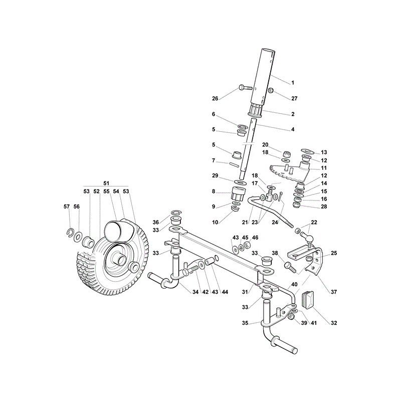 Mountfield 725V-M Ride-on (2010) Parts Diagram, Page 3