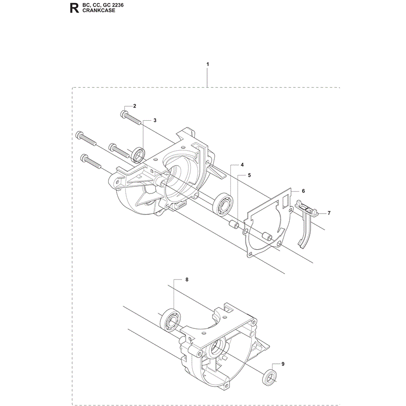Jonsered BC2236 (2010) Parts Diagram, Page 17