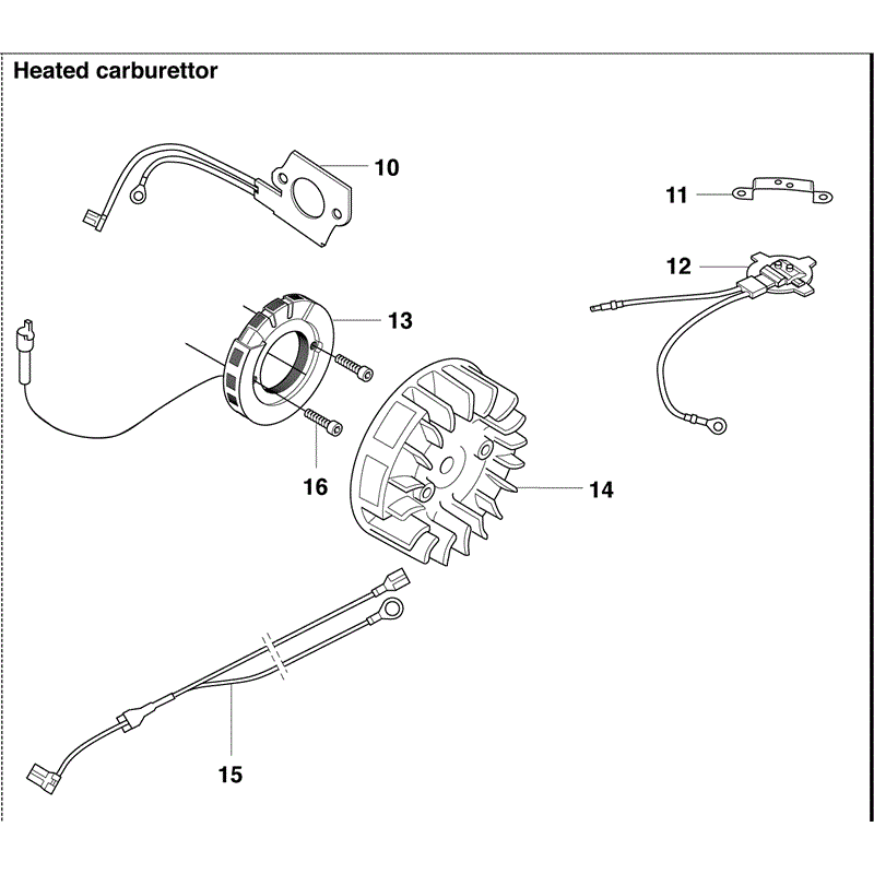 Jonsered 2156 (2010) Parts Diagram, Page 12