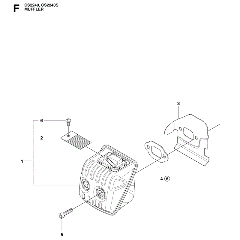 Jonsered 2165 (2010) Parts Diagram, Page 6
