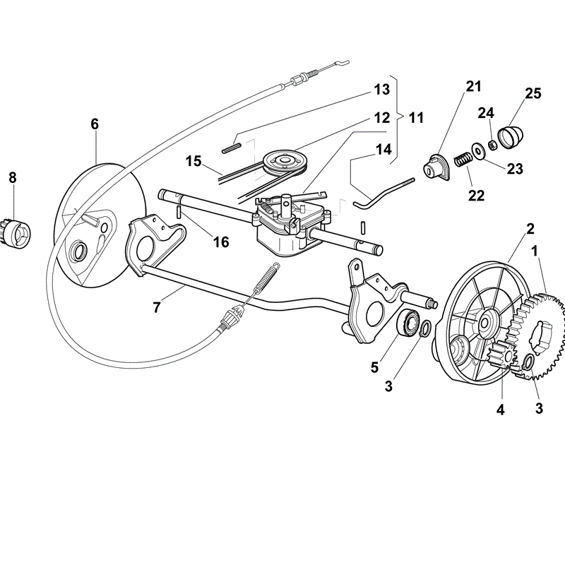 Mountfield S421PD (2011) Parts Diagram, Page 6