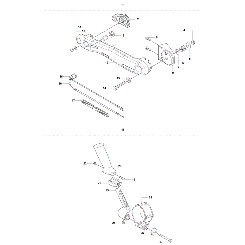 Husqvarna 170BT Blower  (2008) Parts Diagram, Page 3