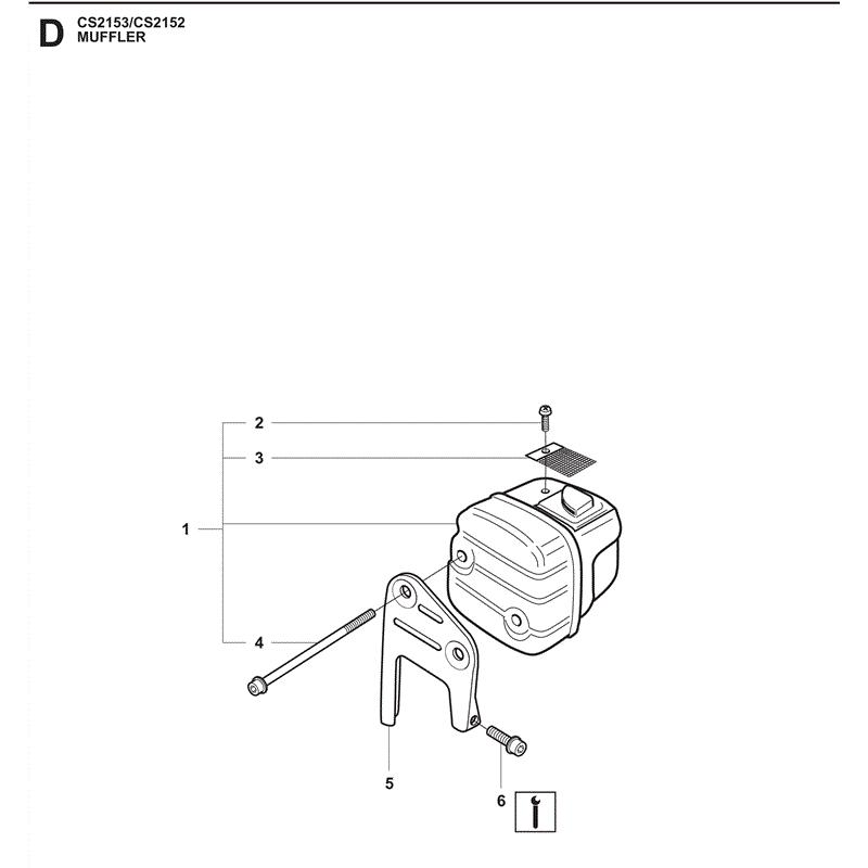 Jonsered 2152 (2009) Parts Diagram, Page 4