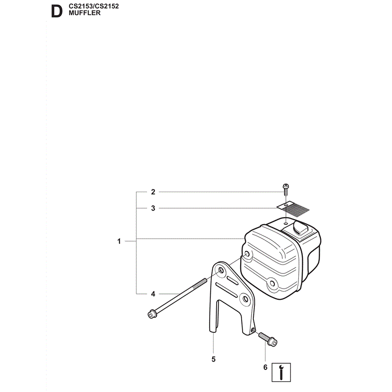 Jonsered 2153 (2009) Parts Diagram, Page 4