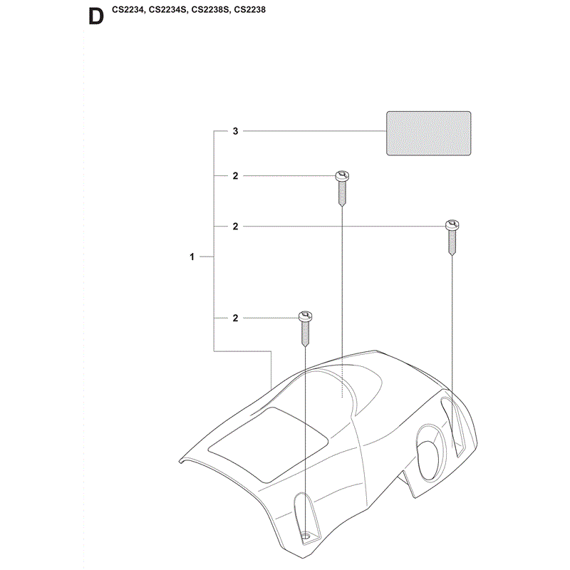 Jonsered 2234 (04-2009) Parts Diagram, Page 3