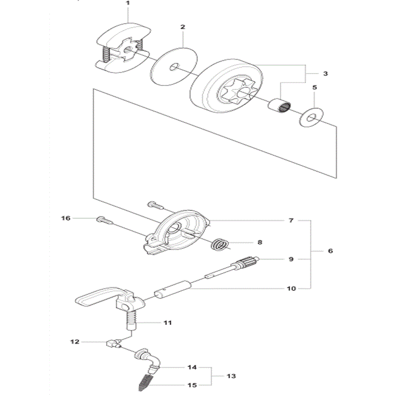 Jonsered 2238 (01-2009) Parts Diagram, Page 2