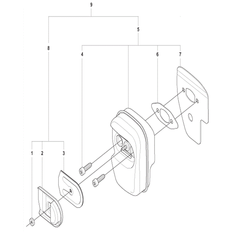 Jonsered 2238 (01-2009) Parts Diagram, Page 6