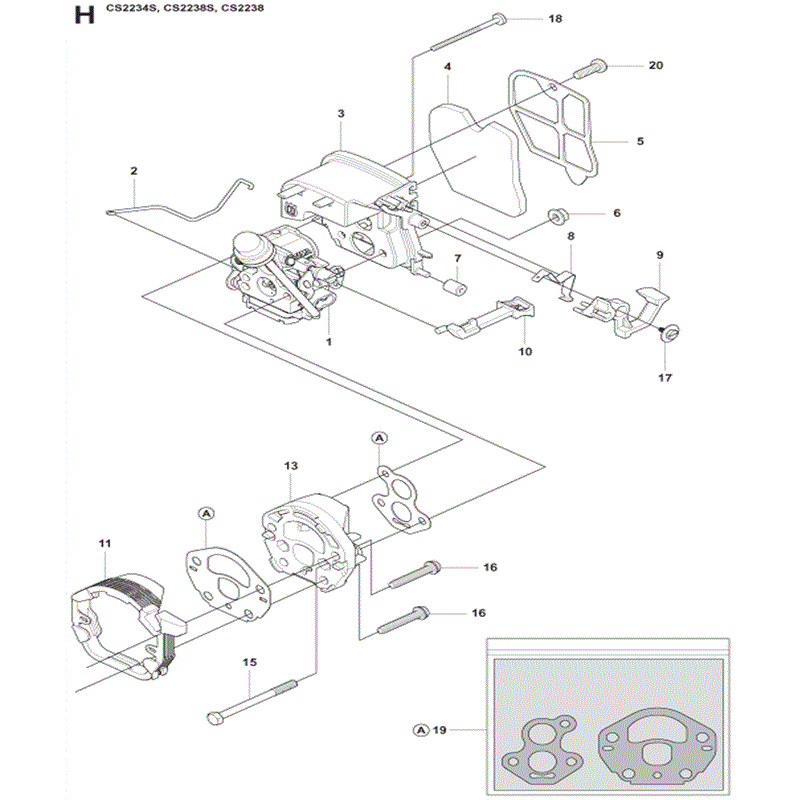 Jonsered 2238 (01-2009) Parts Diagram, Page 7