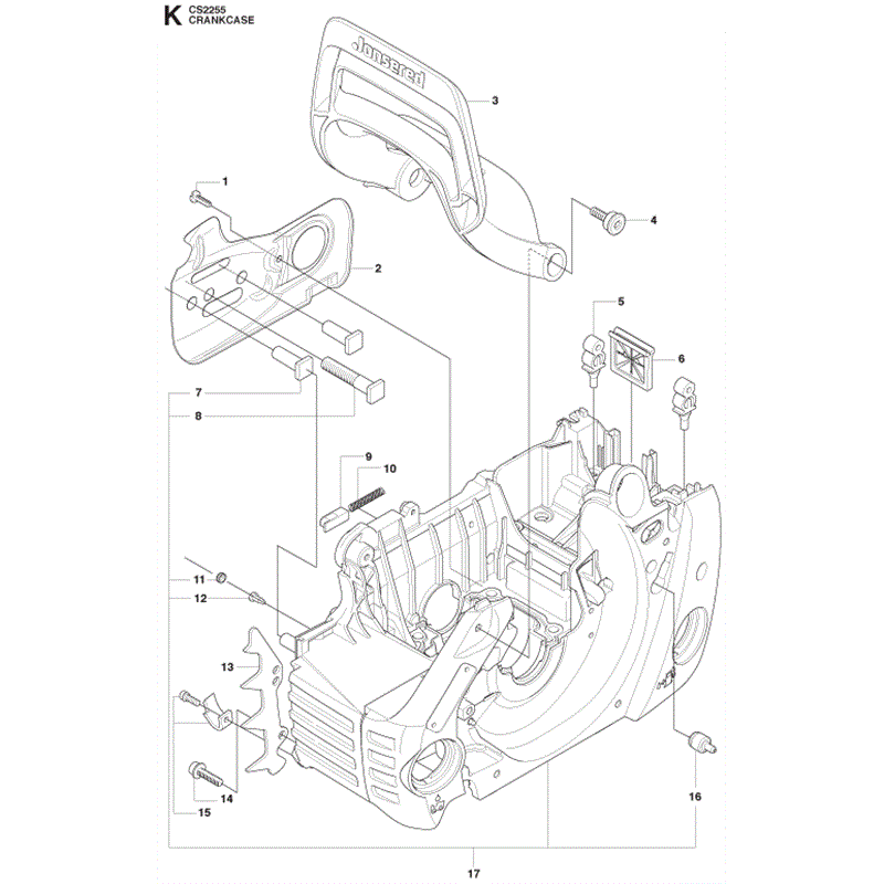 Jonsered 2255 (10-2009) Parts Diagram, Page 11