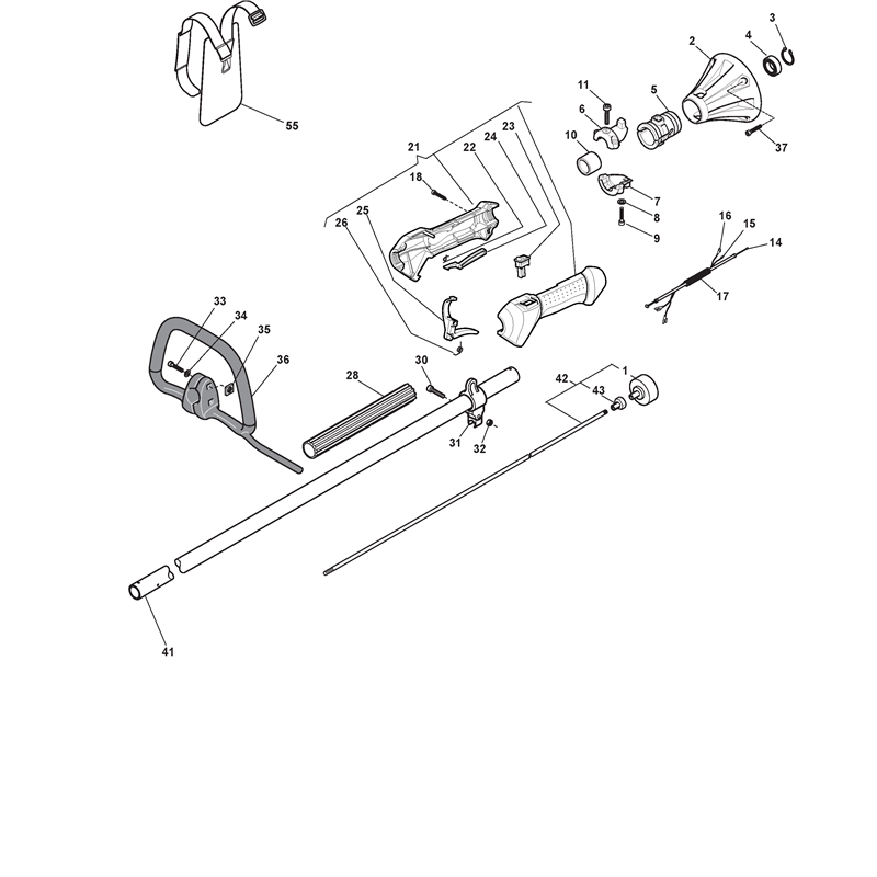 Mountfield MB 3201 (281520003-M09 [2010]) Parts Diagram, transmission
