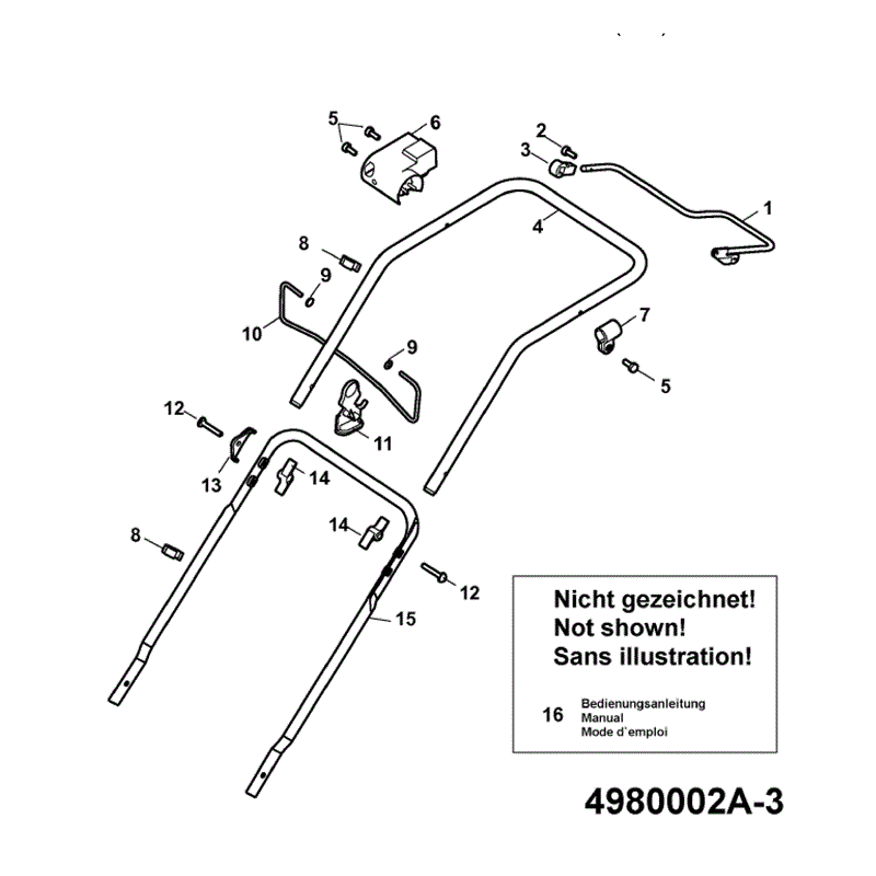 Wolf Power Edition 40E (4980002 A 2009 ) Parts Diagram, Page 3