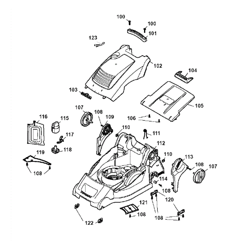 Wolf Power Edition 40E (4980002 B 2009) Parts Diagram, Page 2