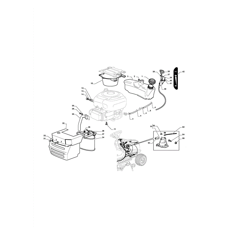 Castel / Twincut / Lawnking XD140HD (2011) Parts Diagram, Page 9