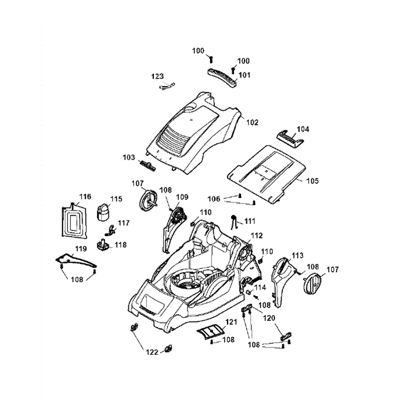Wolf Power Edition 40E (4980002 C 2009) Parts Diagram, Page 2