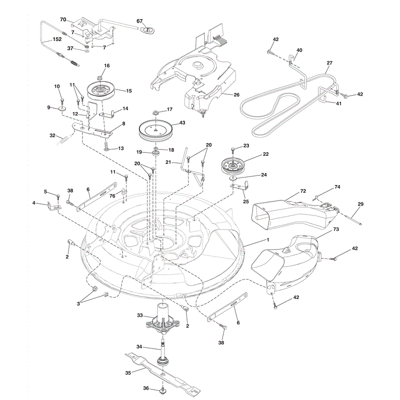 McCulloch M115-77RB (96051001103 - (2011)) Parts Diagram, Page 8