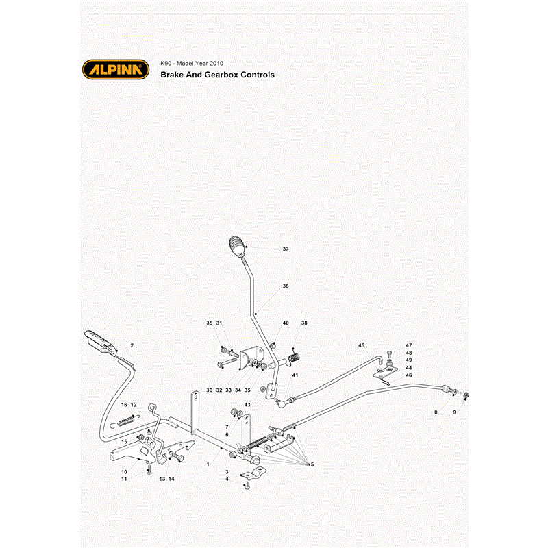 Alpina  K90 (2010) Parts Diagram, Page 5
