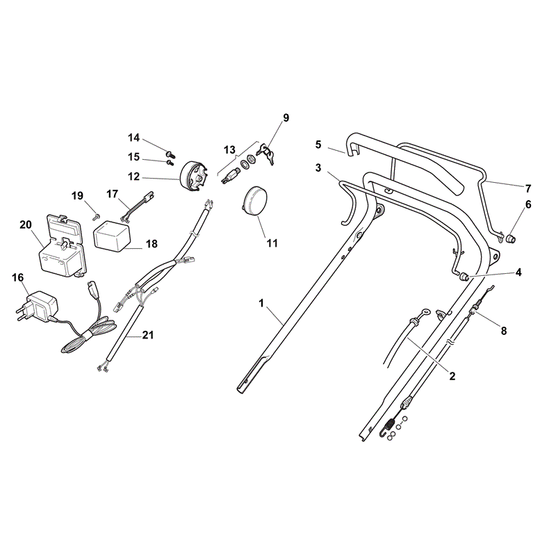 Mountfield SP454 (V35 150cc) (2011) Parts Diagram, Page 12