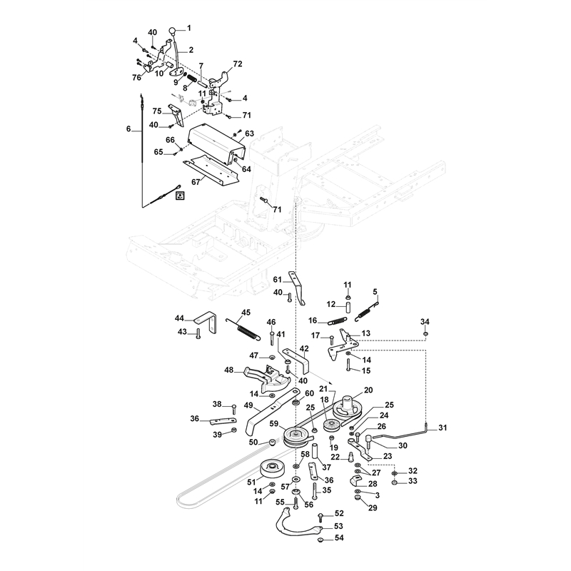 Stiga PARK 720 PW (2F6220621-S16 [2016-2020]) Parts Diagram, PTO_0